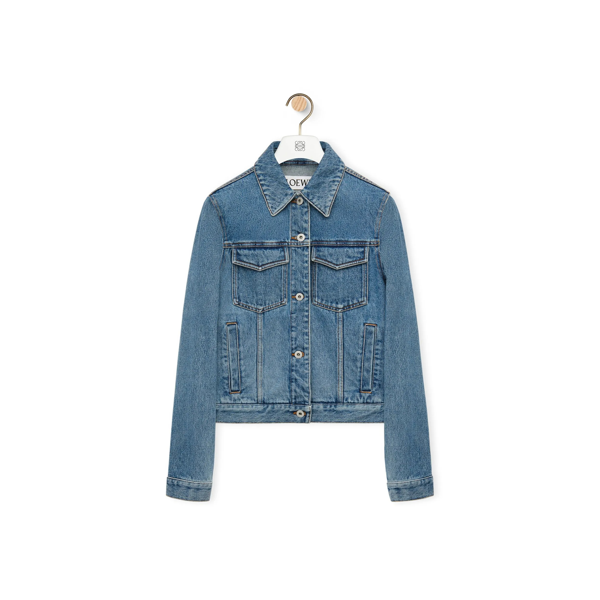 LOEWE ANAGRAM DENIM JACKET S359Y50X23